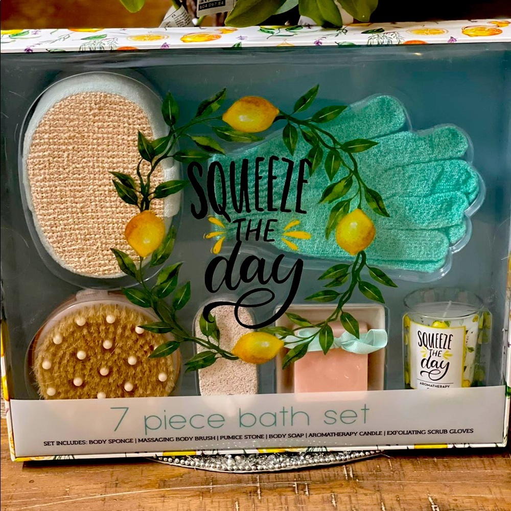 7 pieces Bath Set